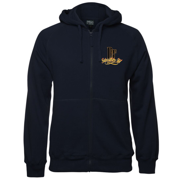 D&T SLEEK FLEECY ZIP HOOD Thumbnail