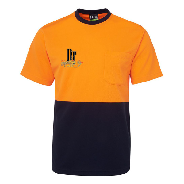 D & T HI VIS TEE #2(NEW) Thumbnail