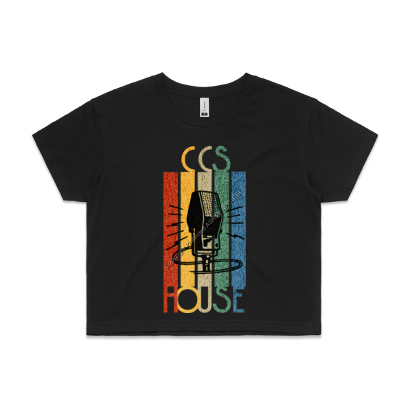 CCS HOUSE INHALE3 WOMANS CROP TEE Thumbnail