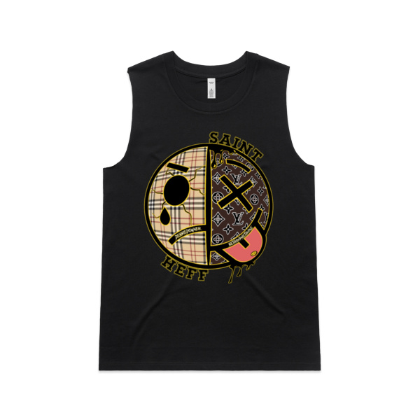 SAINT HEFF X #BETH #2 REVERSE-WOMANS UPSIDE TANK Thumbnail