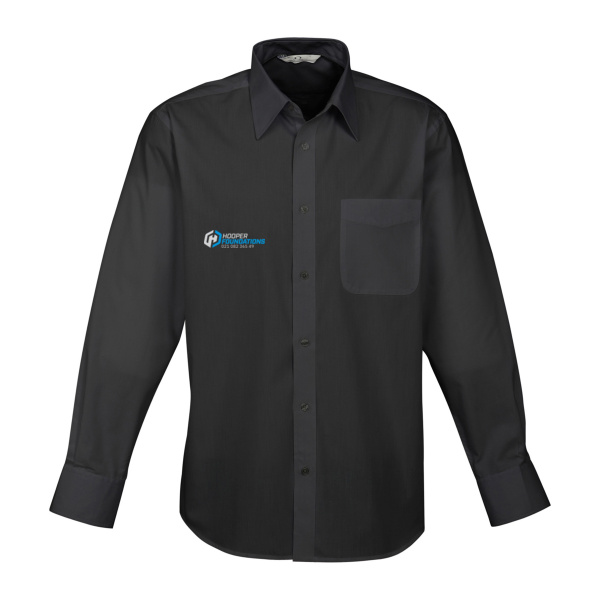 HOOPER Biz Collection Mens Base Long Sleeve Shirt Thumbnail